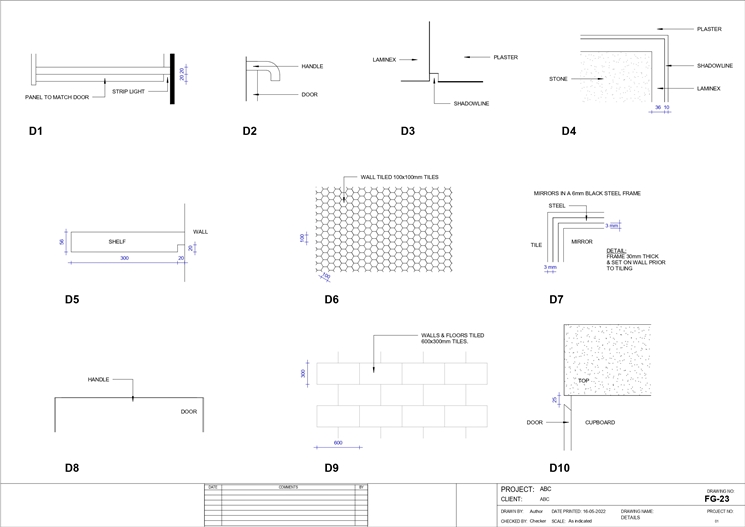 Sample Drawing LOD