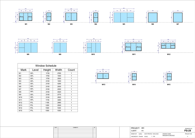 Sample Drawing LOD